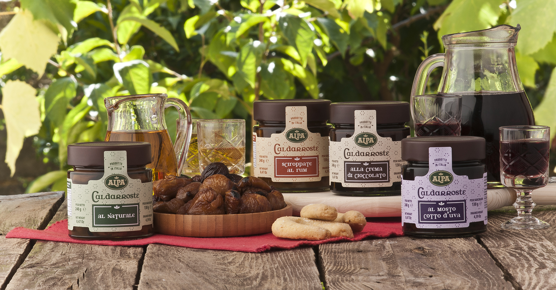 packaging design caldarroste Alpa