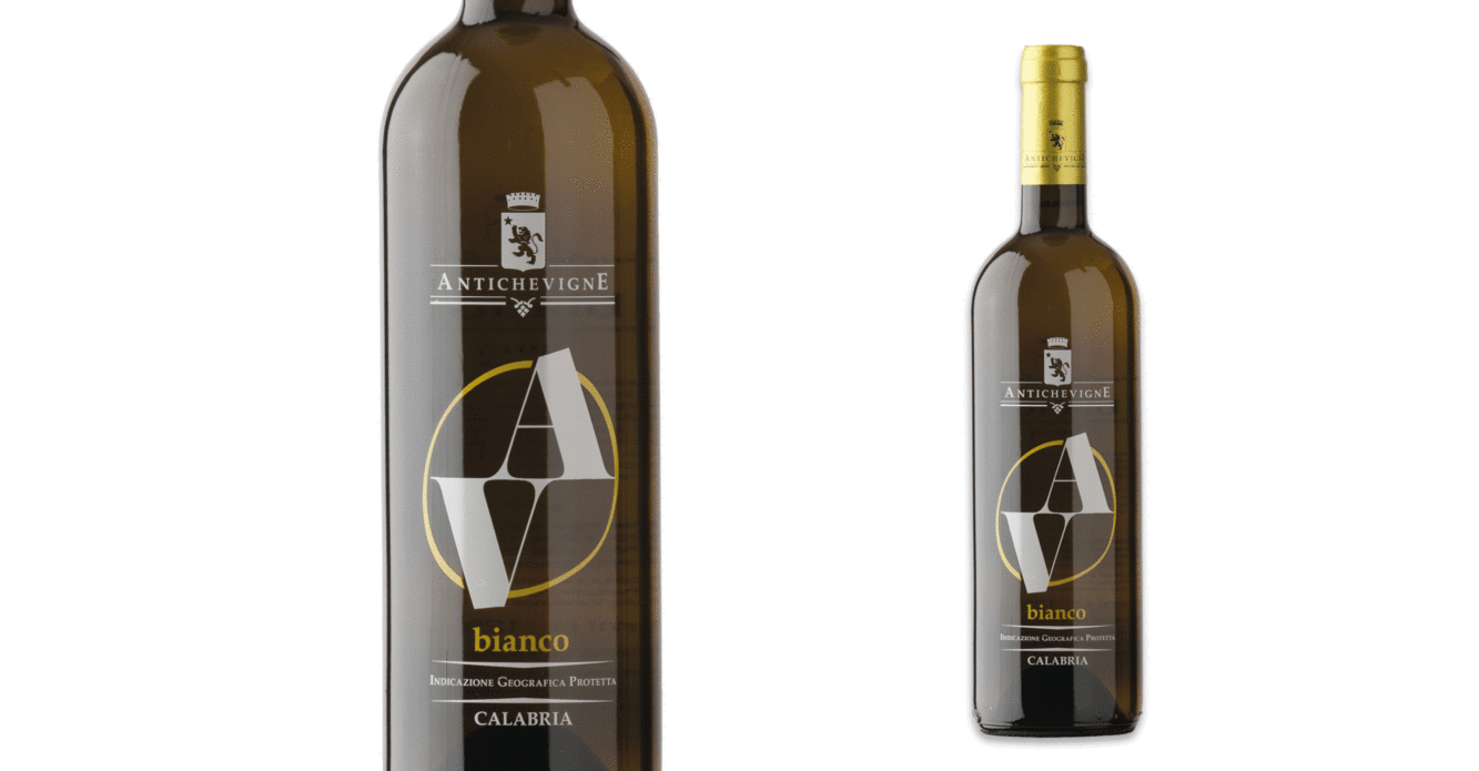 label design vini av antiche vigne igp