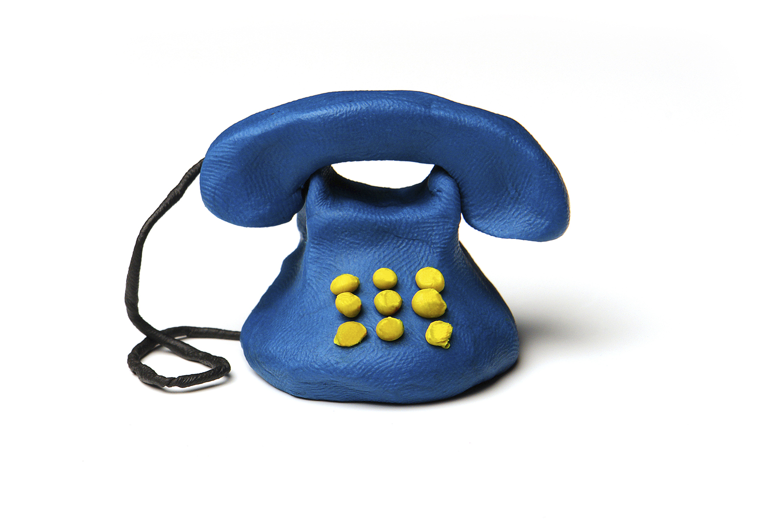 Telefono plastilina