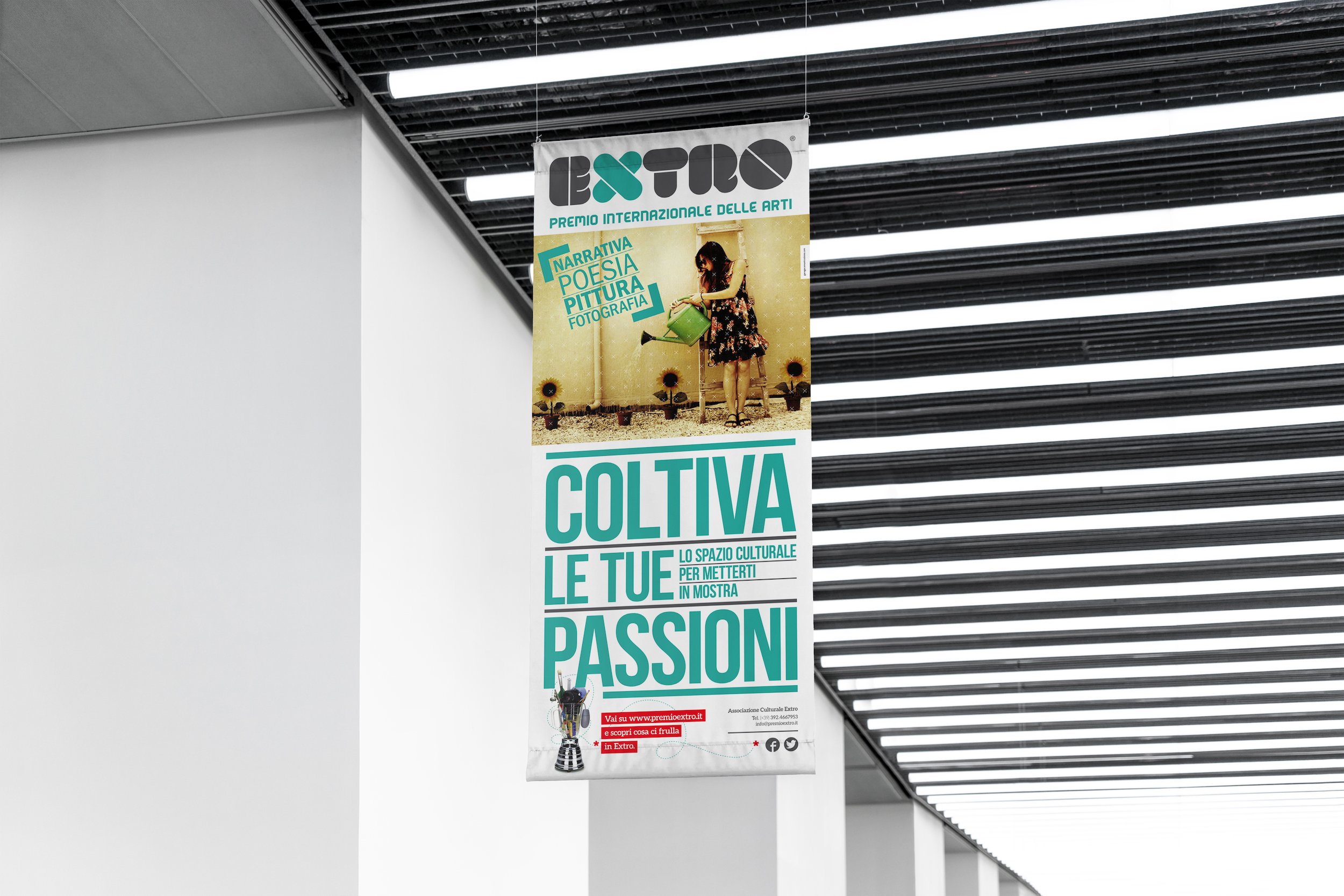 advertising locandina evento extro