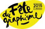 Logo giallo fete du grafisme 2015 premio per design