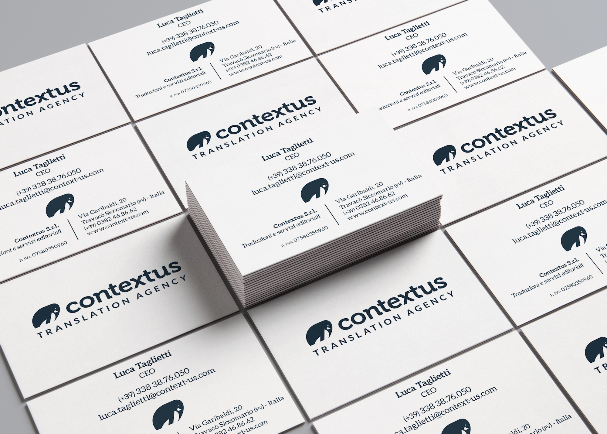 biglietti da visita business cards contextus