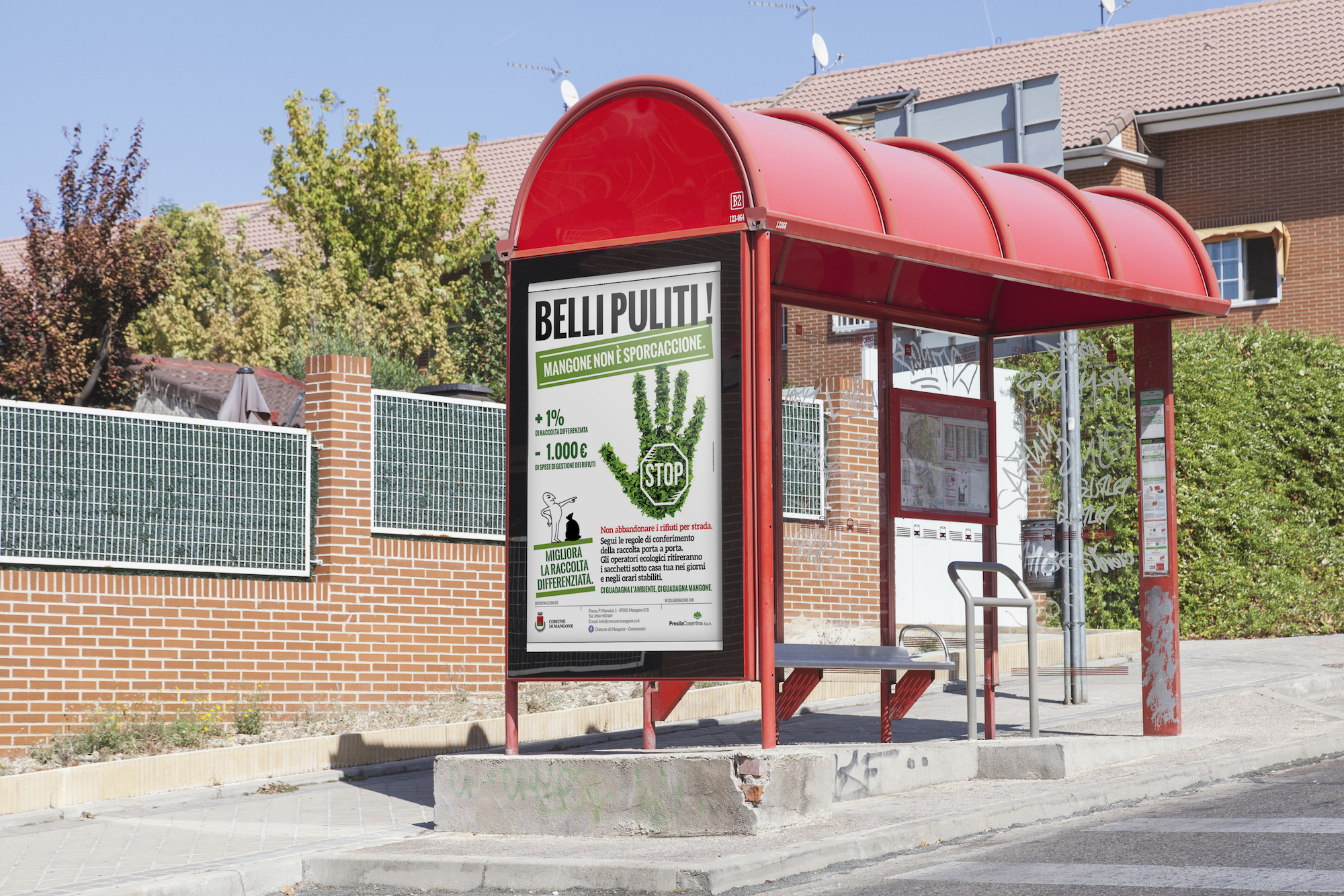 Campagna pubblicità Belli puliti!