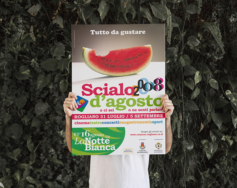 Scialo d'Agosto Campagna advertising